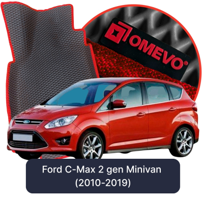 EVA autokoberce OMEVO pre Ford C-Max 2 gen Minivan (2010-2019)