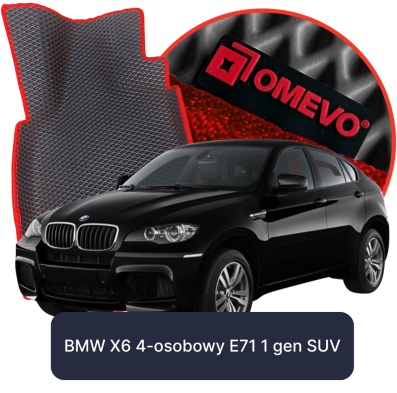 OMEVO 5D Pro Autokoberce do BMW X6 4-miestny E71 1 gen SUV (2007-2014)