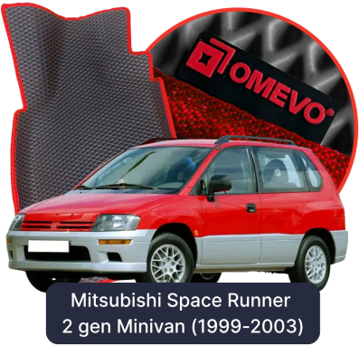 EVA autokoberce OMEVO pre Mitsubishi Space Runner 2 gen Minivan (1999-2003)