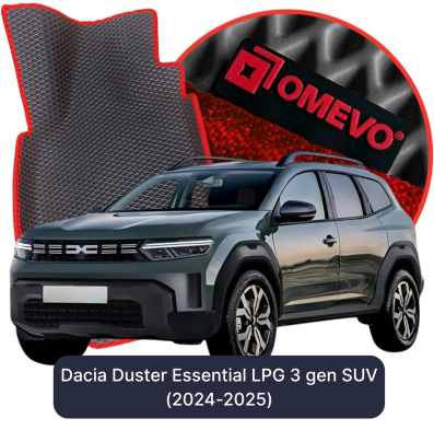 EVA autokoberce OMEVO pre Dacia Duster Essential LPG 3 gen SUV (2024-2025)