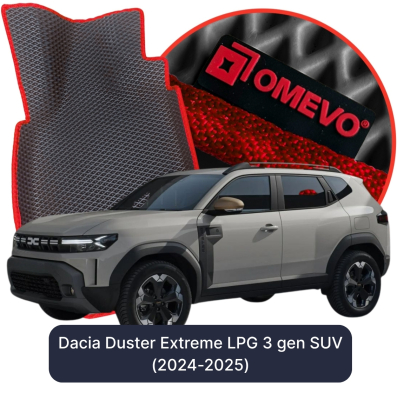 EVA autokoberce OMEVO pre Dacia Duster Extreme LPG 3 gen SUV (2024-2025)