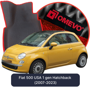 OMEVO 5D Pro Autokoberce do Fiat 500 USA 1. gen Hatchback (2007-2023)
