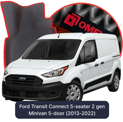 EVA autokoberce OMEVO pre Ford Transit Connect 5-miestny 2 gen Minivan 5-dverový (2013-2022)