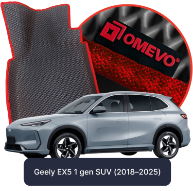 EVA autokoberce OMEVO pre Geely EX5 1 gen SUV (2018–2025)
