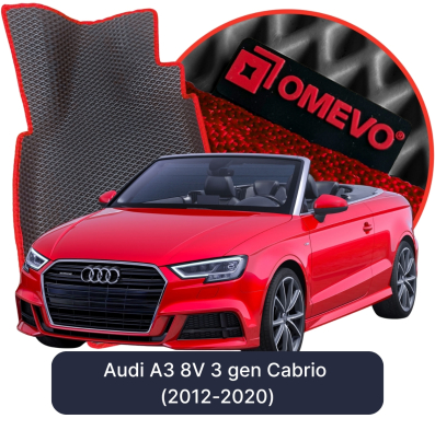 EVA autokoberce OMEVO pre Audi A3 8V 3 gen Cabrio (2012-2020)