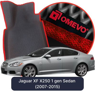 EVA autokoberce OMEVO pre Jaguar XF X250 1 gen Sedan (2007-2015)