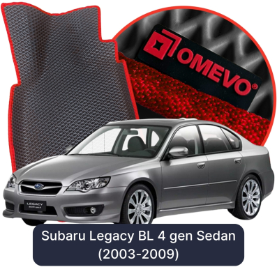 EVA autokoberce OMEVO pre Subaru Legacy BL 4 gen Sedan (2003-2009)