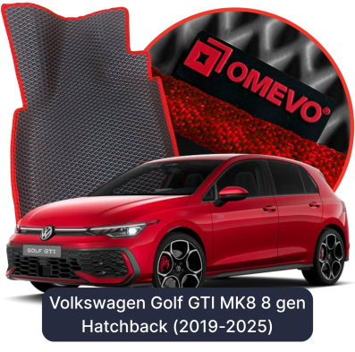 OMEVO 5D Pro Autokoberce do Volkswagen Golf GTI MK8 8 gen Hatchback 5 dverí (2019-2025)