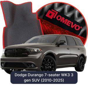 OMEVO 5D Pro Autokoberce do Dodge Durango 7-miestny WK3 3 gen SUV (2010-2025)