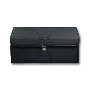 Čierny organizér do kufra z ekokože