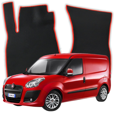 EVA autokoberce OMEVO pre Fiat Doblo 3-miestny 2 gen KombiVan (2010-2022)