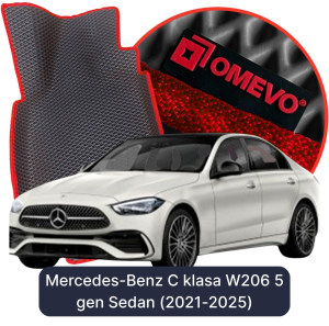 OMEVO 5D Pro Autokoberce do Mercedes-Benz C trieda W206 5. gen Sedan (2021-2025)