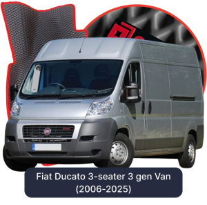 OMEVO 5D Pro Autokoberce do Fiat Ducato 3-miestny 3 gen Van (2006-2025)
