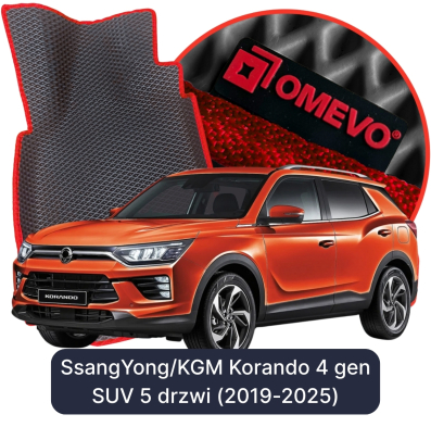 EVA autokoberce OMEVO pre SsangYong/KGM Korando 4 gen SUV 5 dverí (2019-2025)