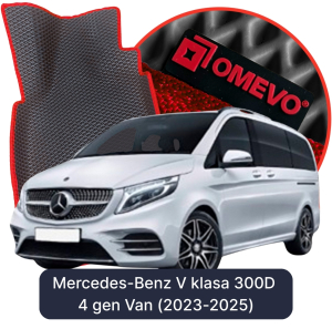 OMEVO 5D Pro Autokoberce do Mercedes-Benz V trieda 300D 4. generácia Van (2023-2025)