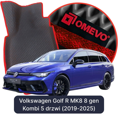 EVA autokoberce OMEVO pre Volkswagen Golf R MK8 8 gen Kombi 5 dverí (2019-2025)