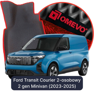 OMEVO 5D Pro Autokoberce do Ford Transit Courier 2 mesta 2 gen Minivan (2023-2025)