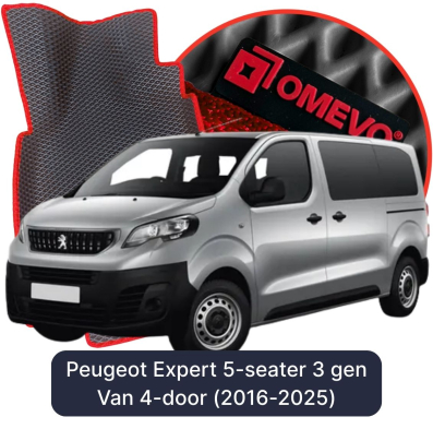 EVA autokoberce OMEVO pre Peugeot Expert 5-miestny 3 gen Van 4-dverový (2016-2025)