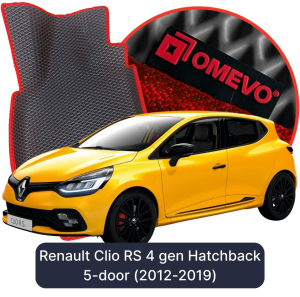 OMEVO 5D Pro Autokoberce do Renault Clio RS 4 gen Hatchback 5-dverový (2012-2019)