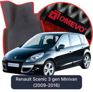OMEVO 5D Pro Autokoberce do Renault Scenic 3 gen Minivan (2009-2016)