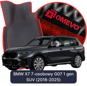OMEVO 5D Pro Autokoberce do BMW X7 7-miestny G07 1 gen SUV (2018-2025)