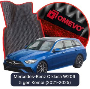 OMEVO 5D Pro Autokoberce do Mercedes-Benz C trieda W206 5. gen Kombi (2021-2025)