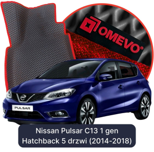 OMEVO 5D Pro Autokoberce do Nissan Pulsar C13 1. gen Hatchback (2014-2018)