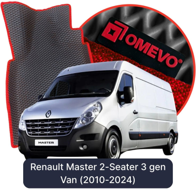 EVA autokoberce OMEVO pre Renault Master 2-miestny 3 gen Van (2010-2024)
