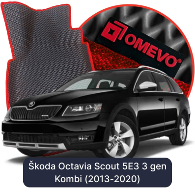 EVA autokoberce OMEVO pre Škoda Octavia Scout 5E3 3 gen Kombi (2013-2020)