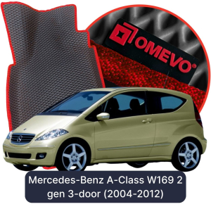 OMEVO 5D Pro Autokoberce do Mercedes-Benz A-Class W169 2 gen Hatchback 3-dverový (2004-2012)