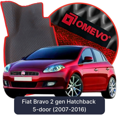 EVA autokoberce OMEVO pre Fiat Bravo 2 gen Hatchback 5-dverový (2007-2016)