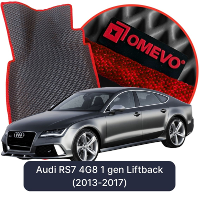 EVA autokoberce OMEVO pre Audi RS7 4G8 1 gen Liftback (2013-2017)