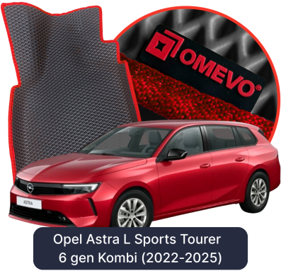 EVA autokoberce OMEVO pre Opel Astra L Sports Tourer 6. gen Kombi (2022-2025)