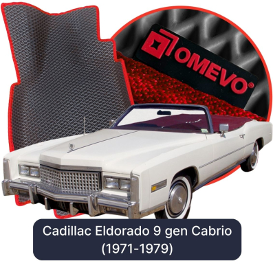 EVA autokoberce OMEVO pre Cadillac Eldorado 9 gen Cabrio (1971-1979)