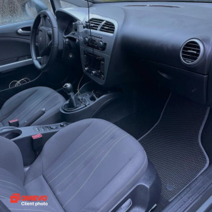 EVA autokoberce OMEVO pre Seat Leon 1P 2 gen Hatchback 5 dverí (2005-2012)