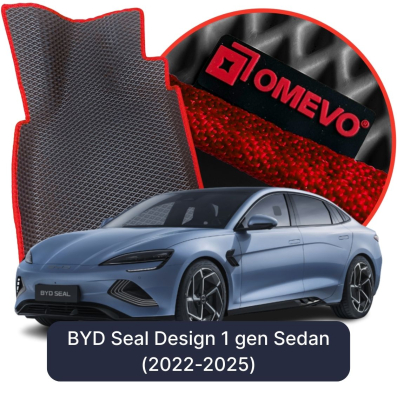 EVA autokoberce OMEVO pre BYD Seal Design 1 gen Sedan (2022-2025)