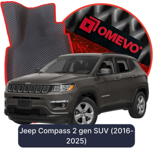 OMEVO 5D Pro Autokoberce do Jeep Compass 2. gen SUV (2016-2026)