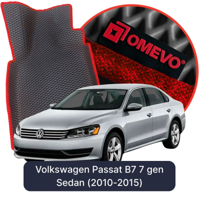 EVA autokoberce OMEVO pre Volkswagen Passat B7 7. gen Sedan (2010-2015)