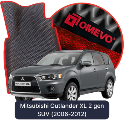 EVA autokoberce OMEVO pre Mitsubishi Outlander XL 2. generácia SUV (2006-2012)