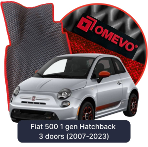 OMEVO 5D Pro Autokoberce do Fiat 500 1. gen Hatchback 3 dvere (2007-2023)