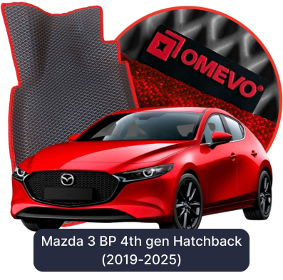 EVA autokoberce OMEVO pre Mazda 3 BP 4. gen Hatchback (2019-2025)