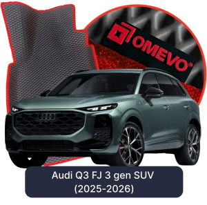OMEVO 5D Pro Autokoberce do  Audi Q3 FJ 3 gen SUV (2025-2026)