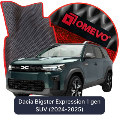 EVA autokoberce OMEVO pre Dacia Bigster Expression 1 gen SUV (2024-2025)