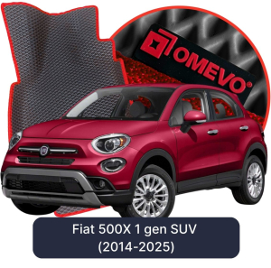 OMEVO 5D Pro Autokoberce do Fiat 500X 1. gen SUV (2014-2025)