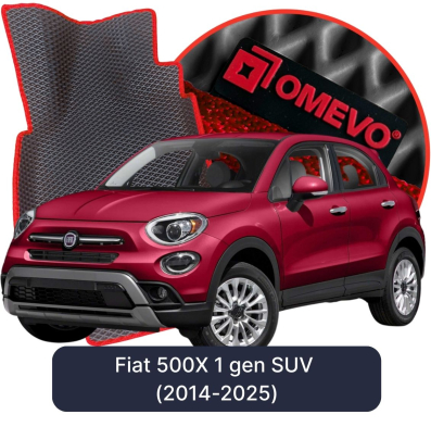 EVA autokoberce OMEVO pre Fiat 500X 1. gen SUV (2014-2025)