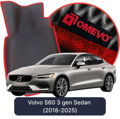 EVA autokoberce OMEVO pre Volvo S60 3. gen Sedan (2018-2025)