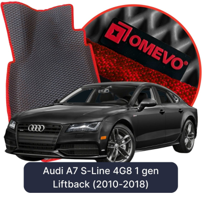EVA autokoberce OMEVO pre Audi A7 S-Line 4G8 1 gen Liftback (2010-2018)