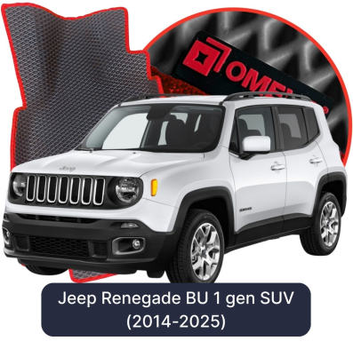 EVA autokoberce OMEVO pre Jeep Renegade BU 1. gen SUV (2014-2025)