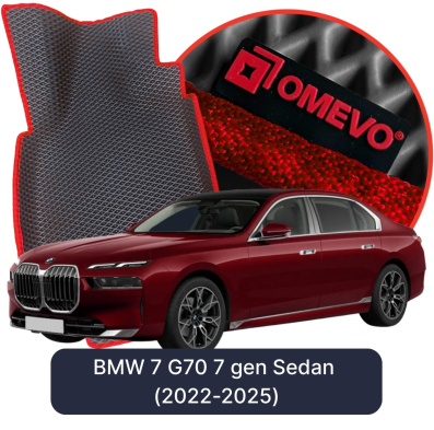 EVA autokoberce OMEVO pre BMW 7 G70 7 gen Sedan (2022-2025)