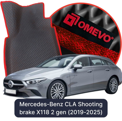 EVA autokoberce OMEVO pre Mercedes-Benz CLA Shooting Brake X118 2. generácia Kombi (2019-2025)